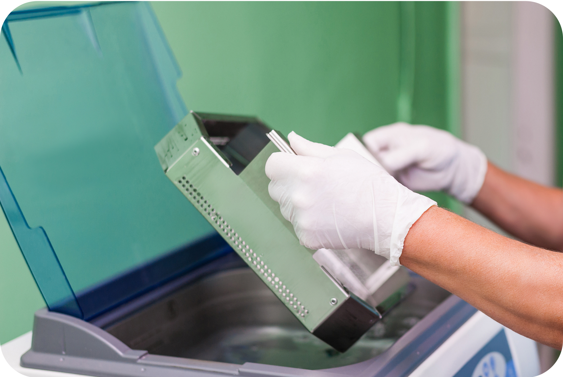 Image of a tablet showing a digital packing